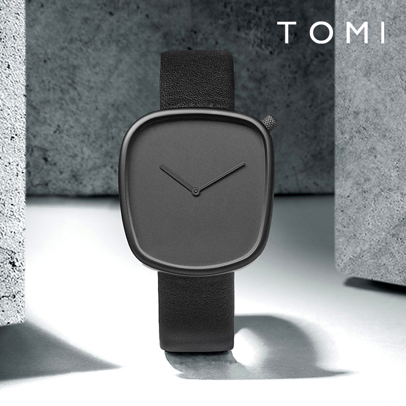 Canvas Strap Watch - TOMI Izle Minimalist erkek Kare Moda