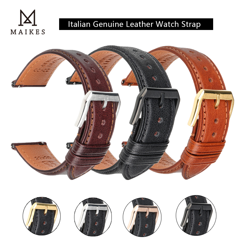 Leather Strap Quick Release - Yeni hakiki deri bant 24mm 20mm