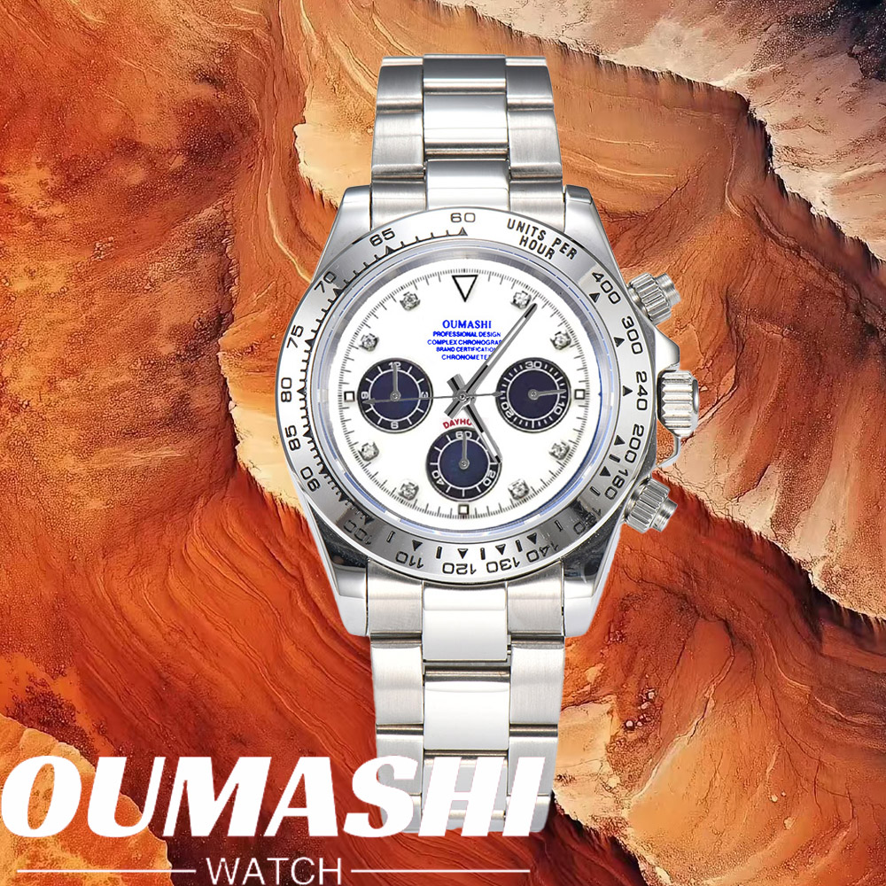 Stainless Bracelet Diver - Lüks VK63 Saatler Safir Cam 316L