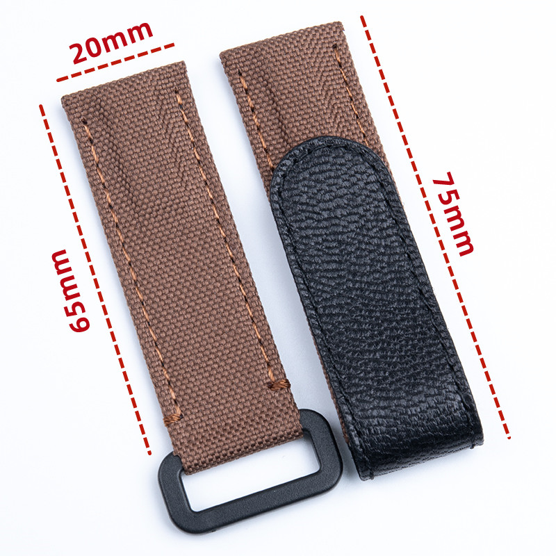 20mm 21mm Kanca ve Döngü Rapti - Canvas Strap Watch incelemesi ve fiyatı