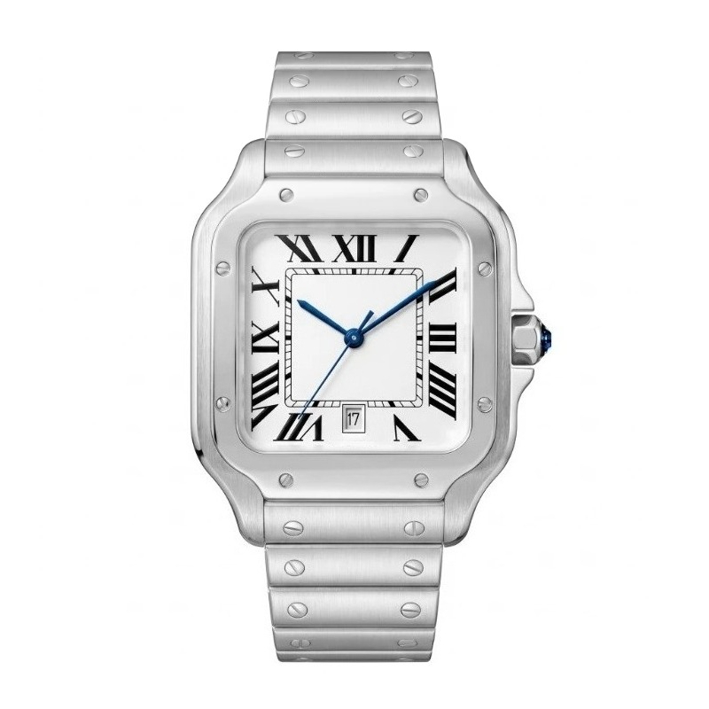 Yeni Lüks Erkek Kuvars Saat Kl - Cartier Watch Tank incelemesi ve fiyatı