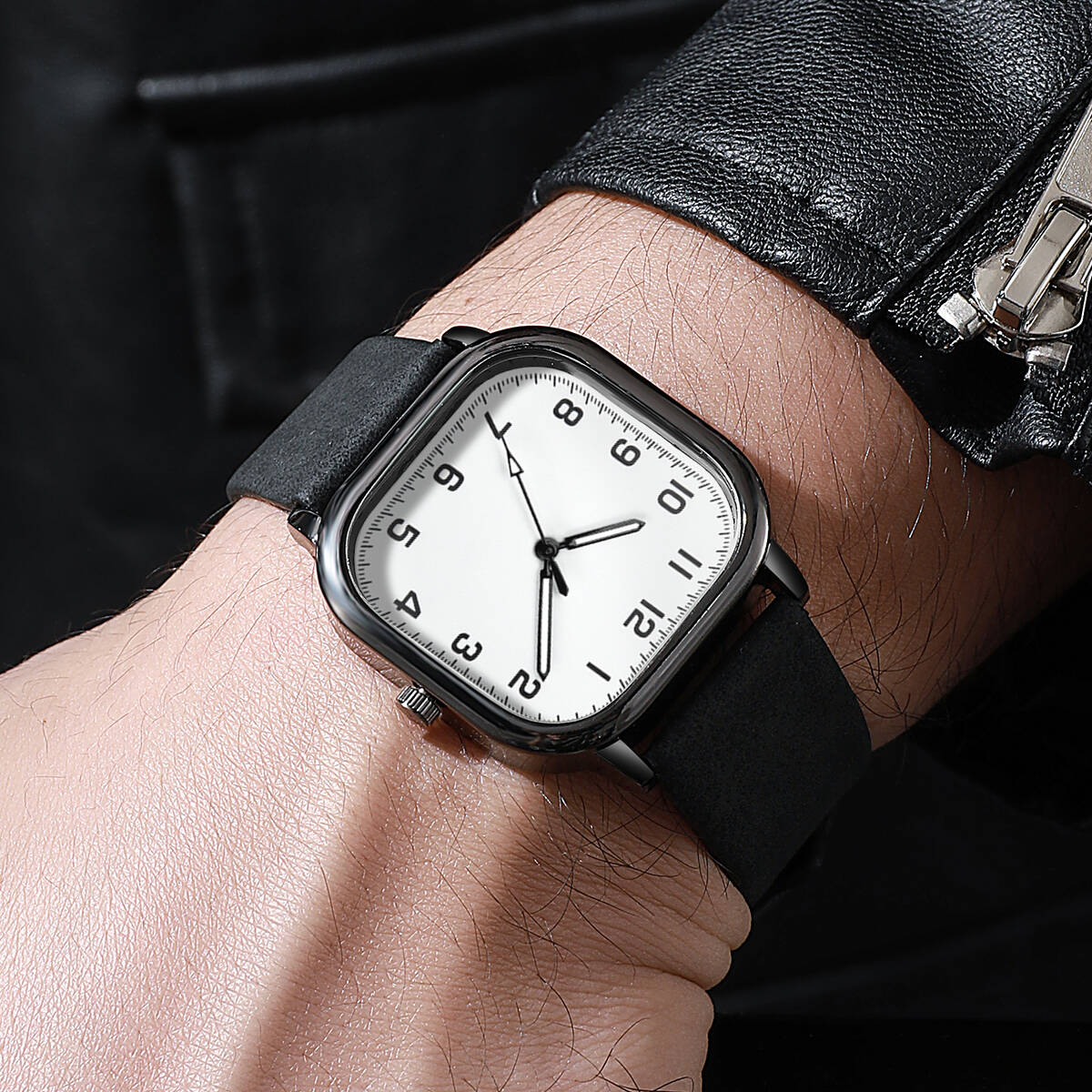 Moda Erkekler İş Saatleri Basi - Leather Watch Band Men incelemesi ve fiyatı