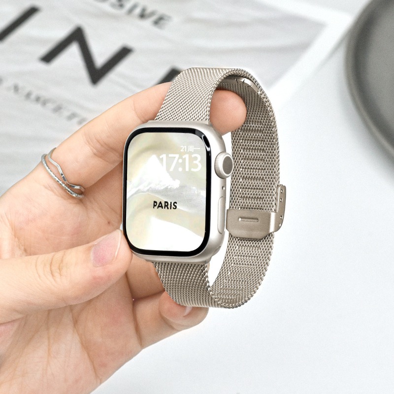 Apple Watch Kordonu için Milan - Mesh Strap Metal incelemesi ve fiyatı