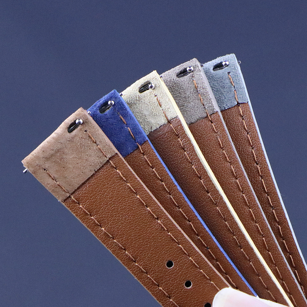 Premium deri süet saat kayışı  - Leather Strap Quick Release incelemesi ve fiyatı