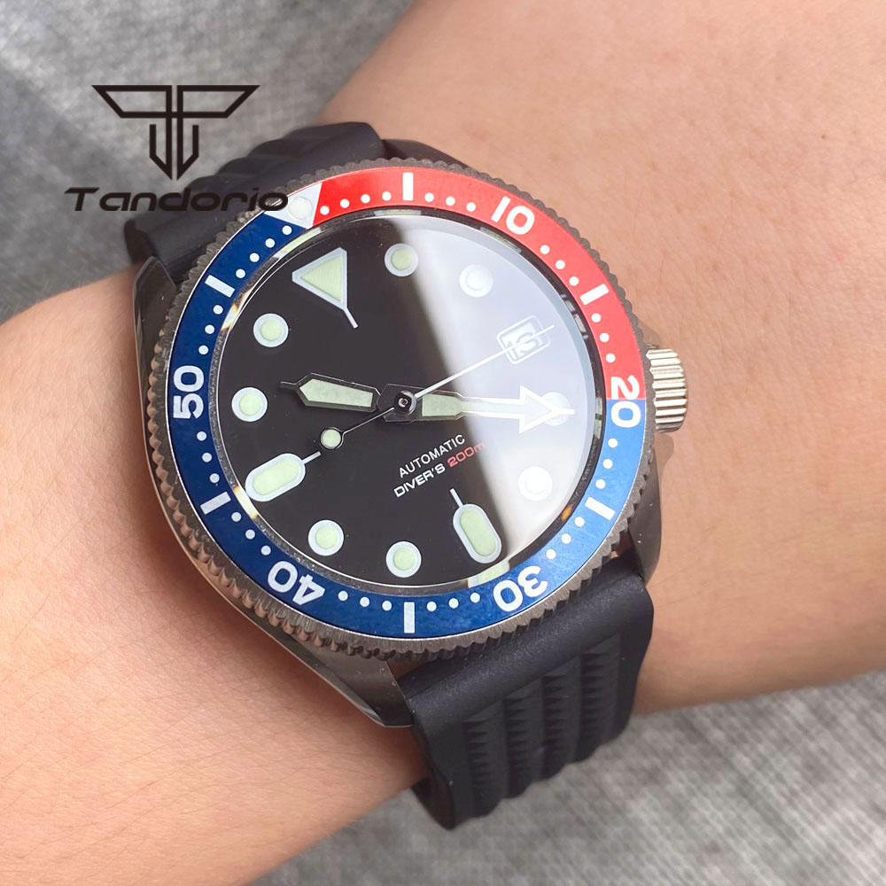 Tandorio NH35A 37mm otomatik e - Rubber Strap Diver incelemesi ve fiyatı