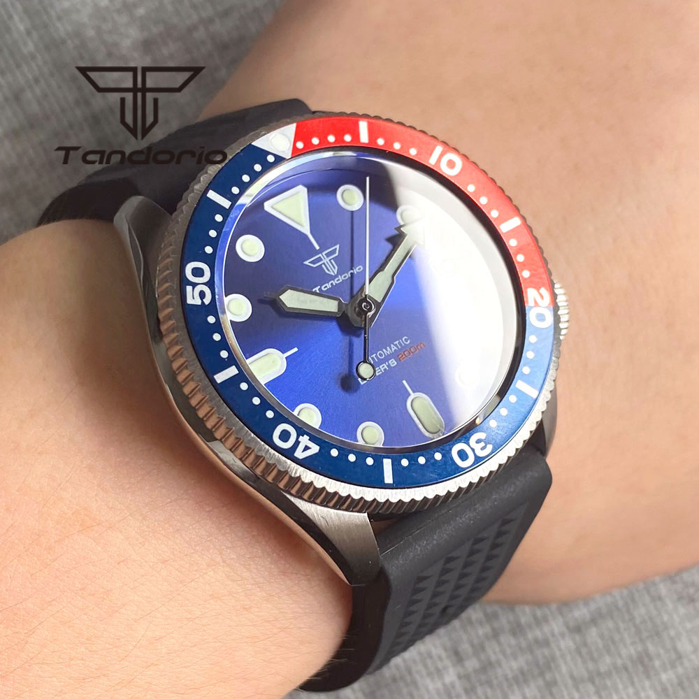 Tandorio NH35A 37mm otomatik e - Rubber Strap Diver incelemesi ve fiyatı