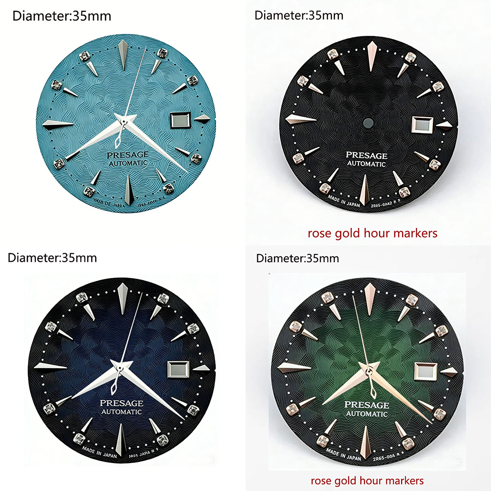 35mm S Logolu Presage NH35 Kad - Seiko Watch Presage incelemesi ve fiyatı