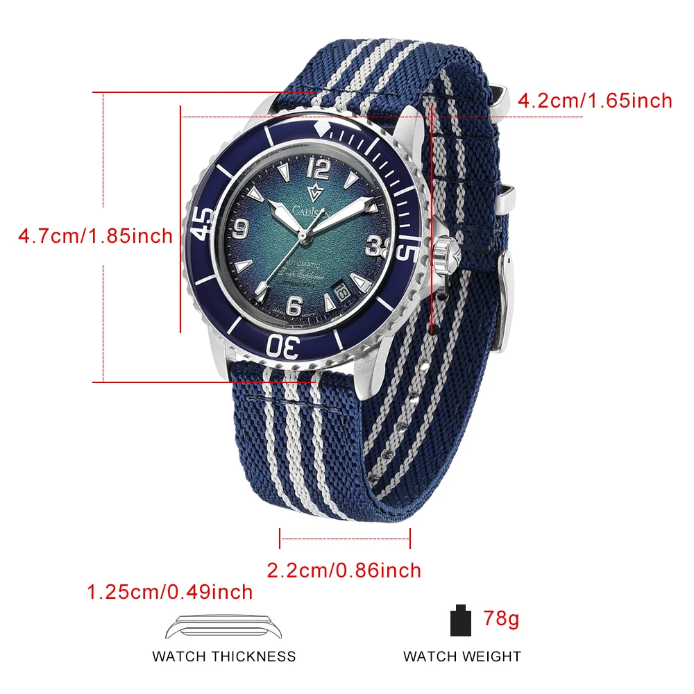 CADISEN Derin Explorer MIYOTA  - Seiko Watch Presage incelemesi ve fiyatı
