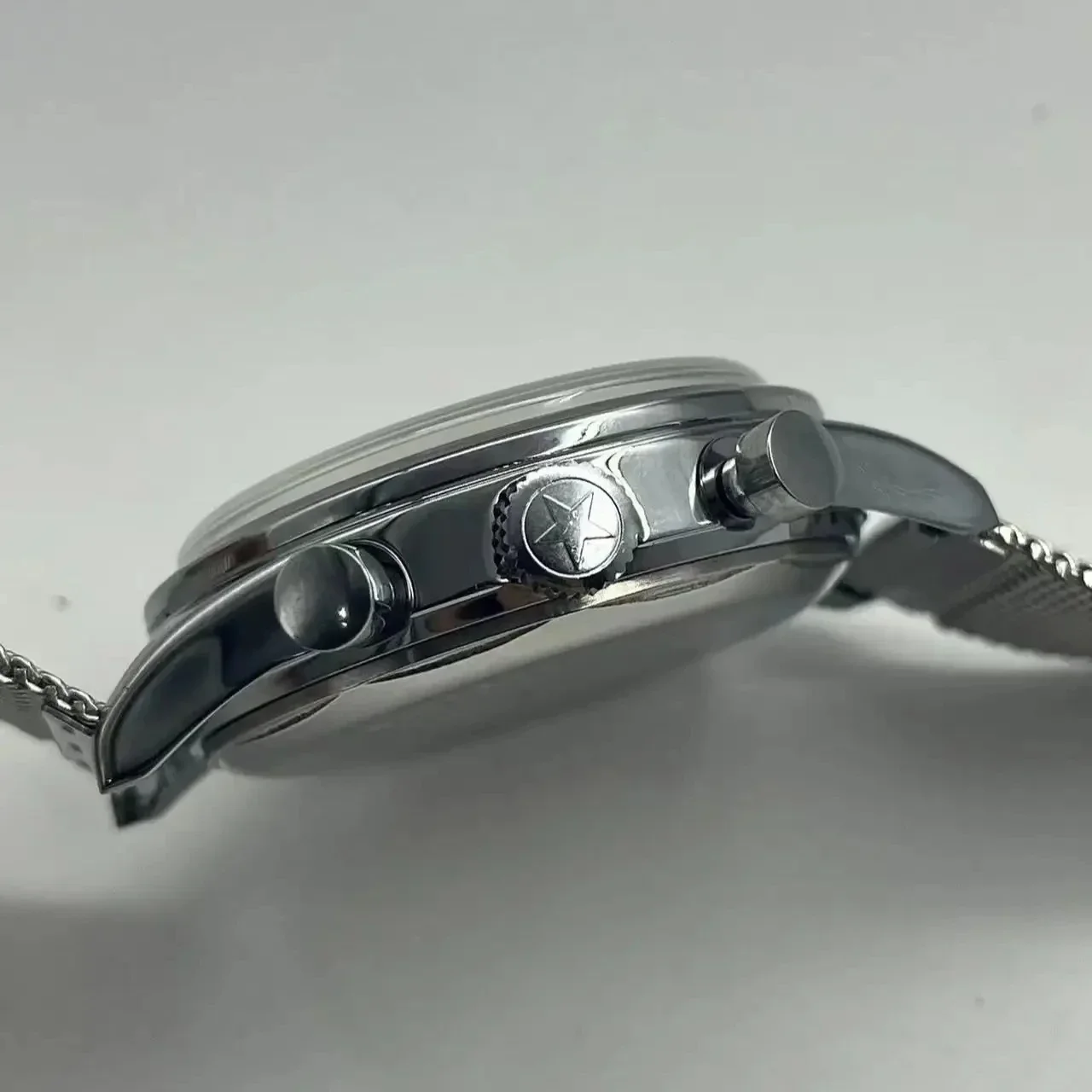 Erkek saatleri 1963 pilot otom - Suede Strap Watch incelemesi ve fiyatı