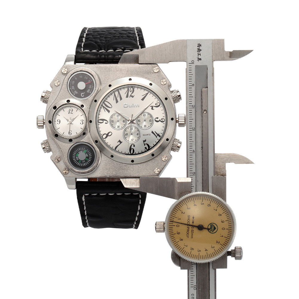 Yeni Model OULM İzle Erkekler  - Leather Watch Band Men incelemesi ve fiyatı