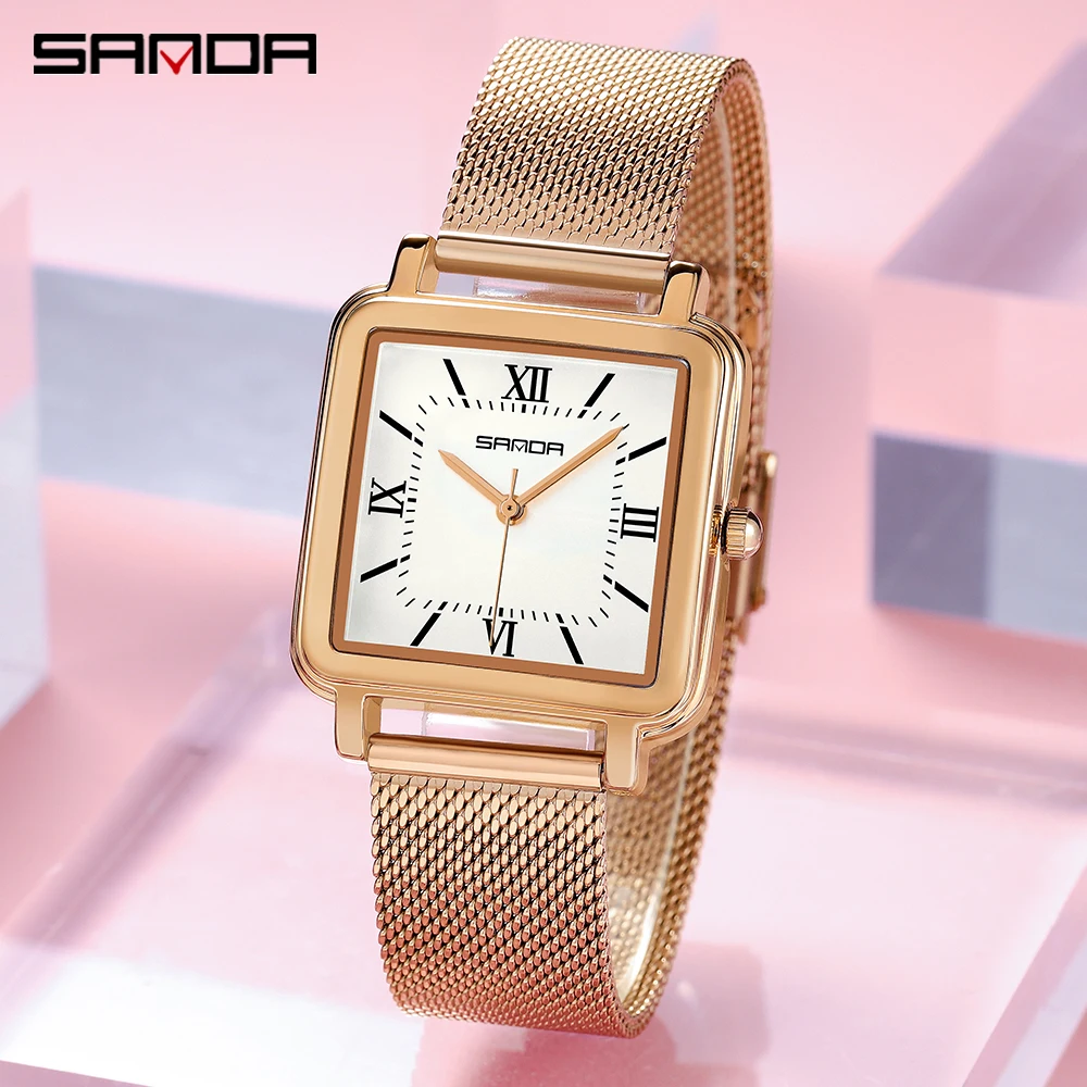 SANDA Lüks 1103 Quartz Saat Za - Stainless Bracelet Diver incelemesi ve fiyatı